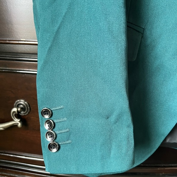 Women 2 pcs Green / Blue suit - Picture 5 of 13
